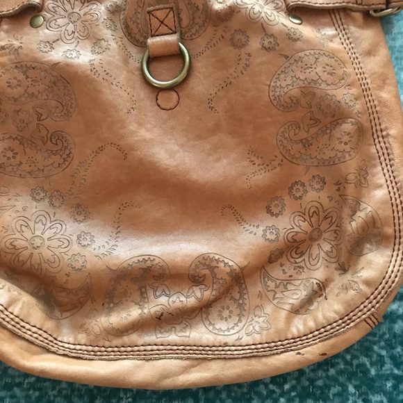 Lucky Brand Embossed Leather Bag - Picture 6 of 7